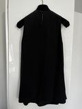 Black Crystal & Bead Embellished Tunic