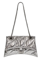 Limited Edition Silver Metallized Crush Calfskin Bag