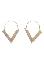 Valentino V Hoop Earrings