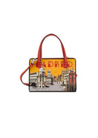 Postal Madrid Small Leather Shoulder Bag
