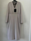 Cream Midi Dress