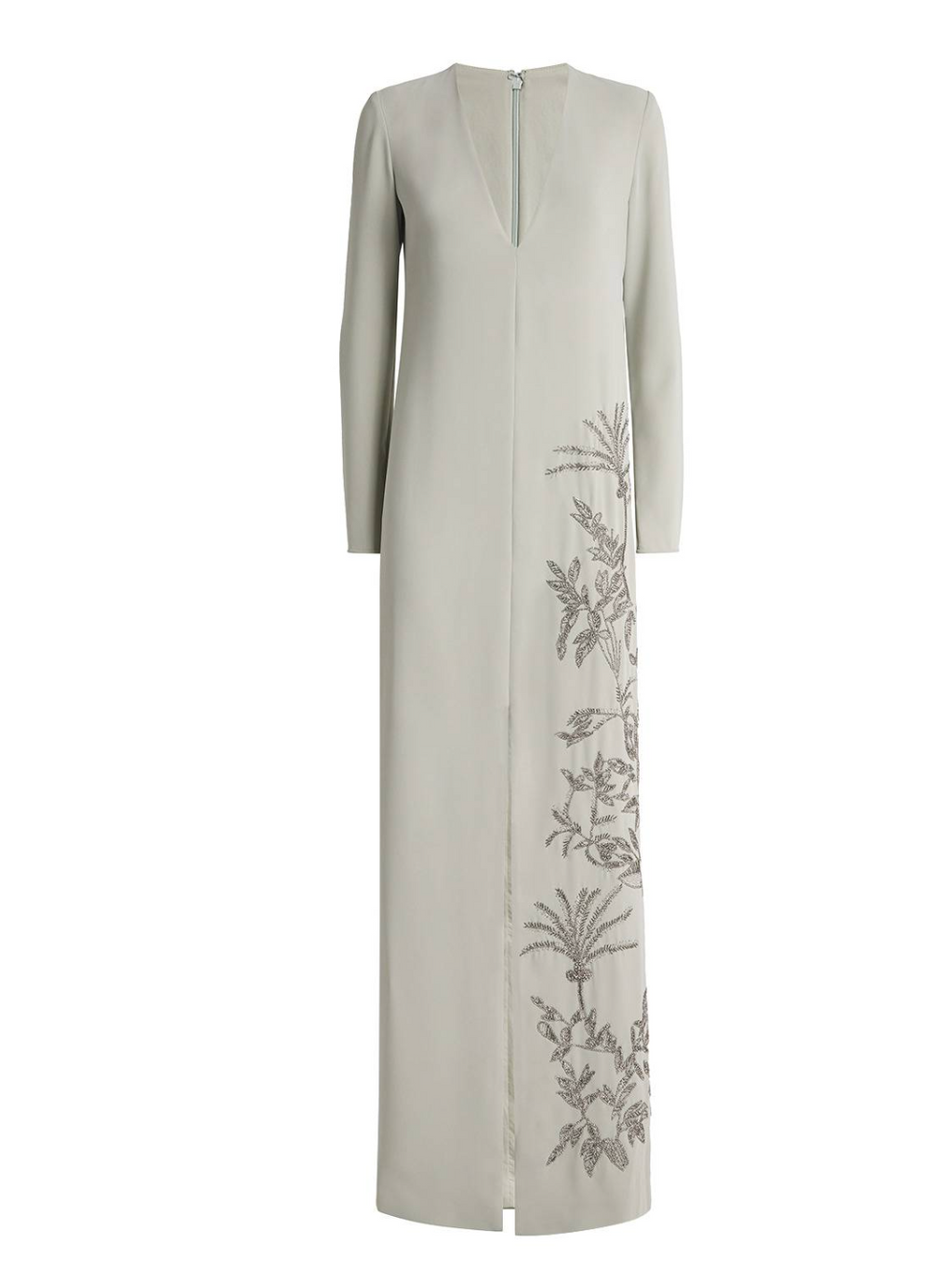 Costarellos Crepe Vita Column Maxi Dress