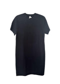 Hermes Black H Embossed Wool Dress