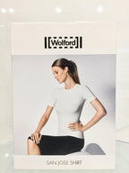 Wolford White Cotton Velvet Light San Jose Shirt