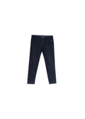 indigo-wash denim classic-fit jeans