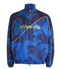 Ahluwalia Leaf Print Half-Zip Jacket