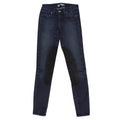 Paige Dark Navy Jeans With Black Patches