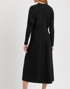 Victoria Beckham Panelled Midi Dress