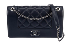 Chanel Blue Mademoiselle Single Flap Bag