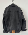 Oversized Button-Up Denim Jacket