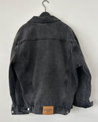 Oversized Button-Up Denim Jacket