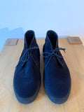 Fratelli Rossetti Navy Suede Desert Boots