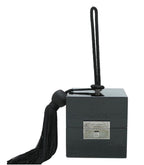 Saint Laurent Black Patent Leather Box Bag