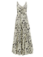 Johanna Ortiz Architecture floral-print cotton maxi dress