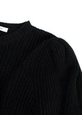 Frame Black Rib Knit Jumper