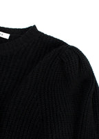 Frame Black Rib Knit Jumper