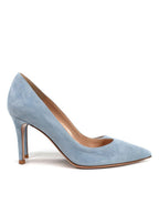 Gianvito Rossi Light Blue Gianvito Suede Pumps