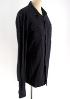 Pierre Balmain Charcoal Denim Shirt