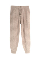 Polo Ralph Lauren Beige Argyle Knit Wool Blend Joggers