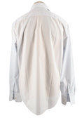 Blue Striped Cotton Dress Shirt
