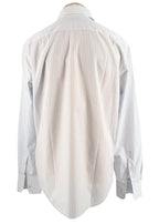 Blue Striped Cotton Dress Shirt