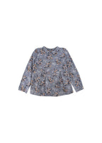 Kids 8Y Grey Printed Blouse