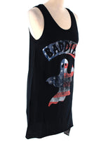 Ksubi Aged Black Cotton Baddies Tank Dress