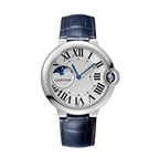 37mm Ballon Bleu de Cartier watch with Blue Alligtaor Strap