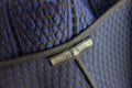 RVN Blue Textured Skater Dress