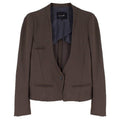 Isabel Marant Khaki Knit Deep V Blazer