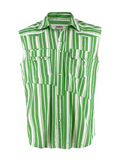 Phipps Tectonic Striped Cotton Poplin Rockhound Shirt