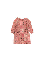Kids 4Y Spotted Ruffled Dress