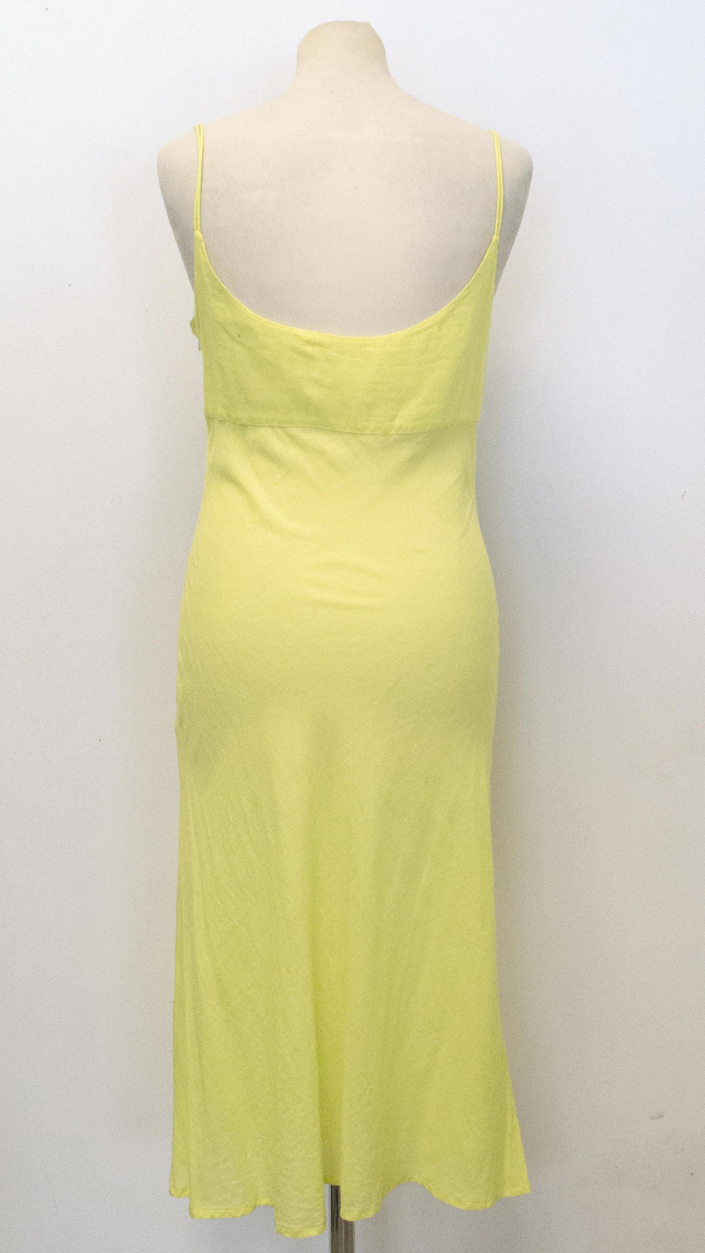 Elizabeth Hurley Yellow Beach Dress