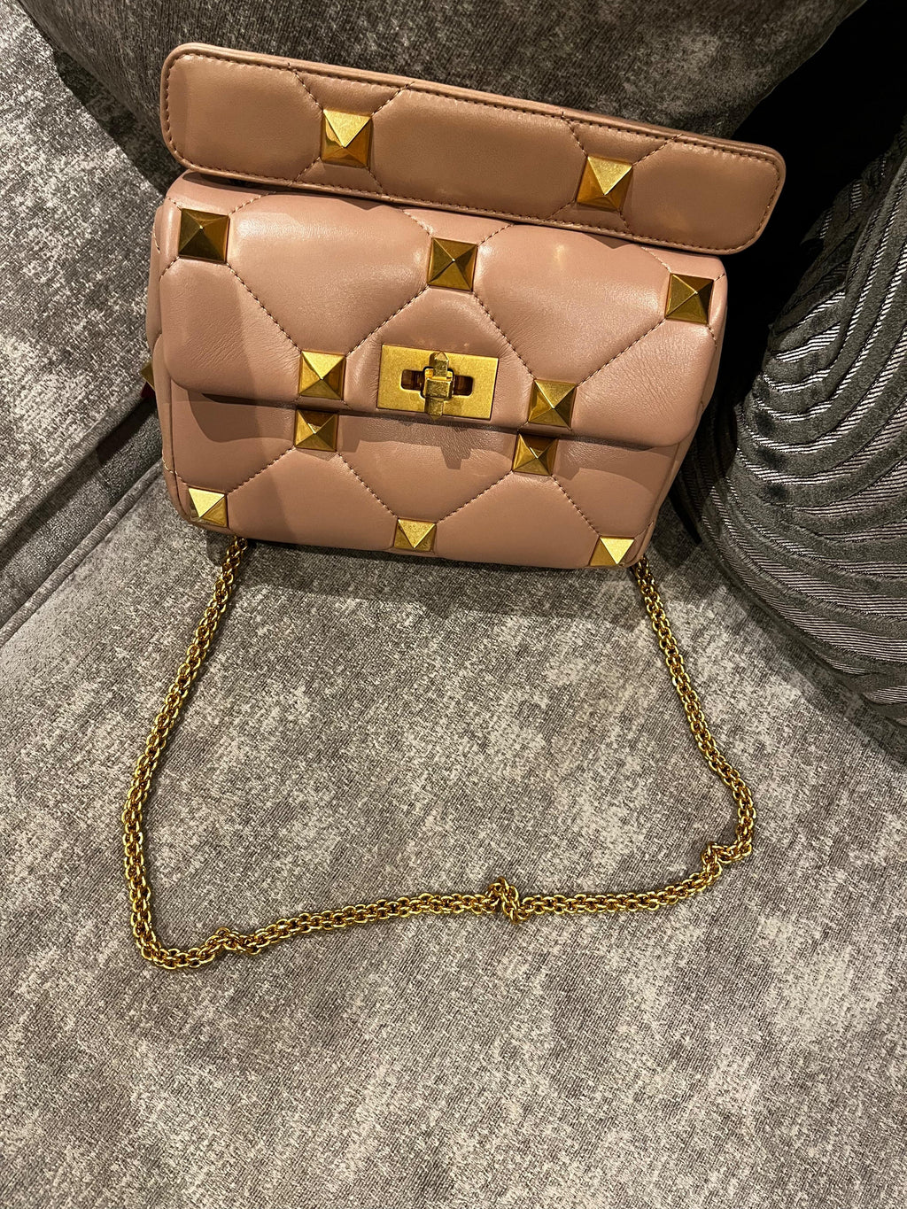 Valentino Medium Roman Stud Crossbody Bag