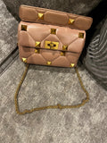 Valentino Medium Roman Stud Crossbody Bag