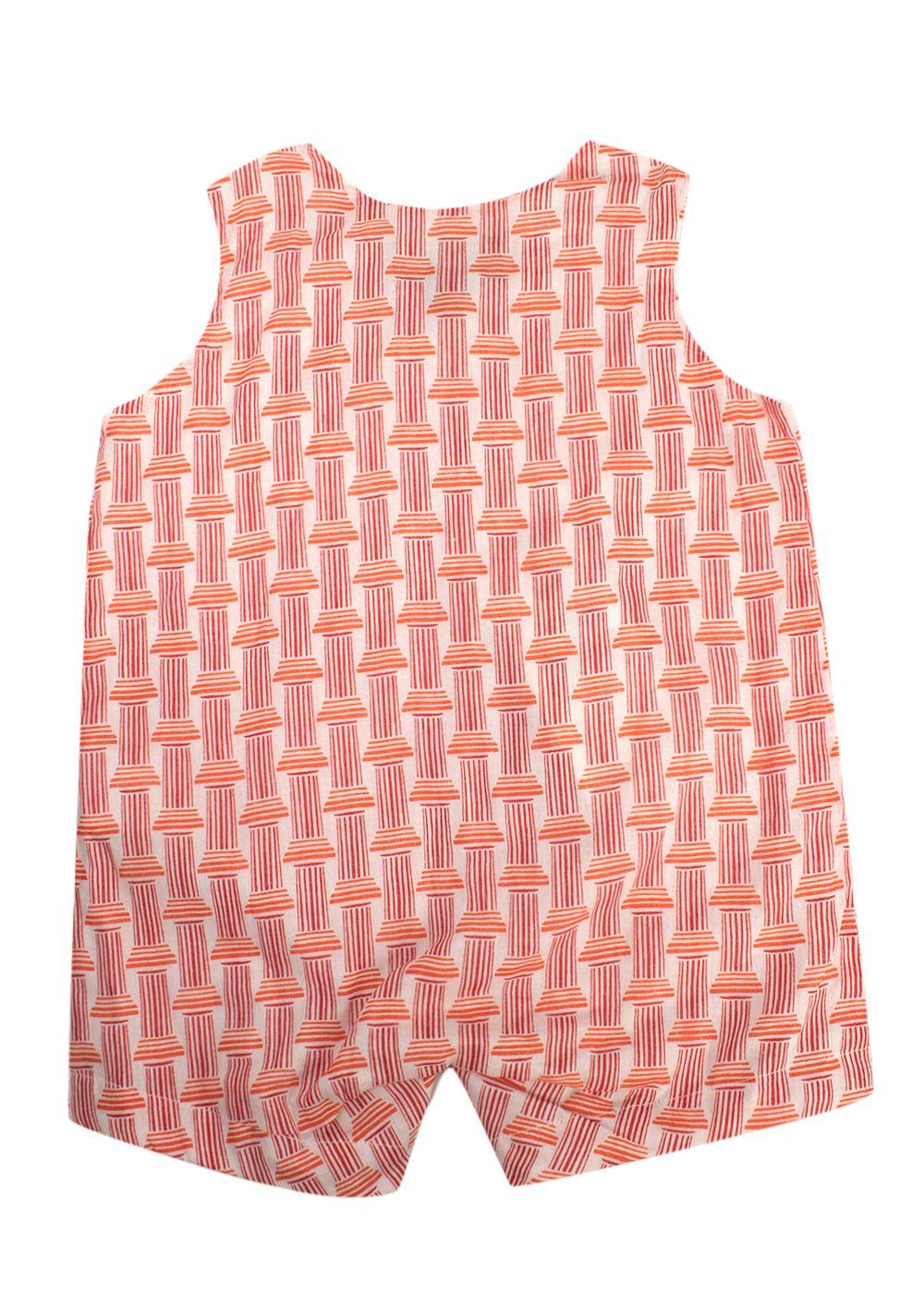 Fragonard Orange 6-12m Romper