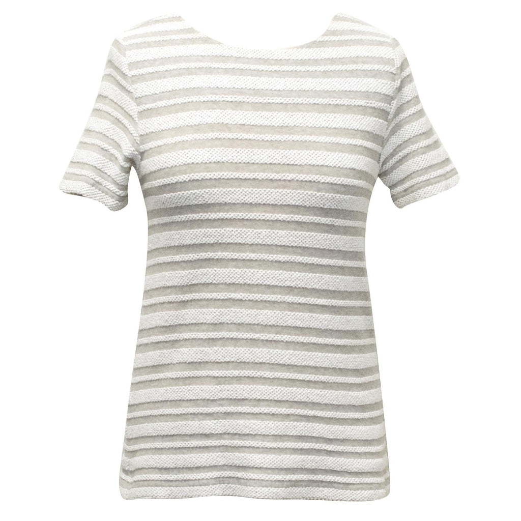 Reiss Grey striped t-shirt