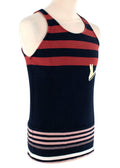 Striped Cotton Jersey Tank