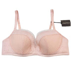 Chantal Thomass Rose Pink Satin Jacquard Pad Bra