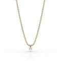 Skydiamonds Luna 0.08ct Pendant in 9ct Yellow Gold