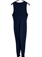 Prada Navy Blue Lycra Jumpsuit