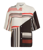 SIR Thistle Short-Sleeve Silk Shirt