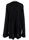 Loewe Black Cut-out Arm Long Sleeve Top