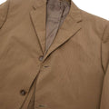 Jil Sander Brown Textured Single Breasted Blazer