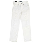 Genetic White Distressed Jeans