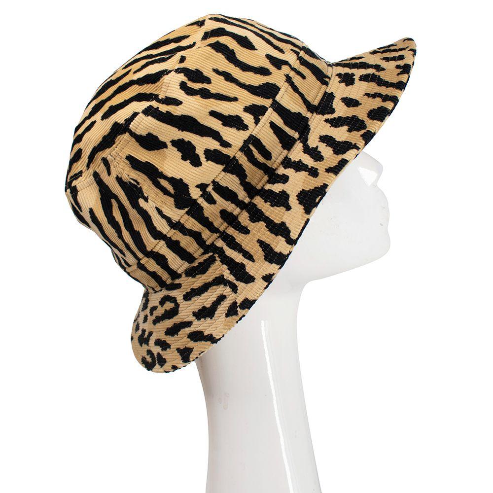 Guilty Parties Velvet Tiger Print Bucket Hat