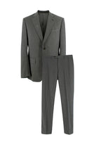Ermenegildo Zegna Grey PinStripe Single Breasted Blazer and Trouser Suit