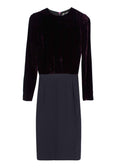 Tom Ford Purple Velvet Midi dress