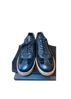 Black Leather & Suede Crepe Sole Trainers