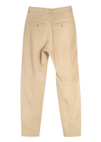 Iro Cream Fotsy Slim Leather Trousers